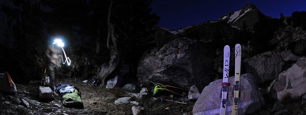 Night life near Mt. Conness, Sierra mountains (Photo by K. K. Leang)